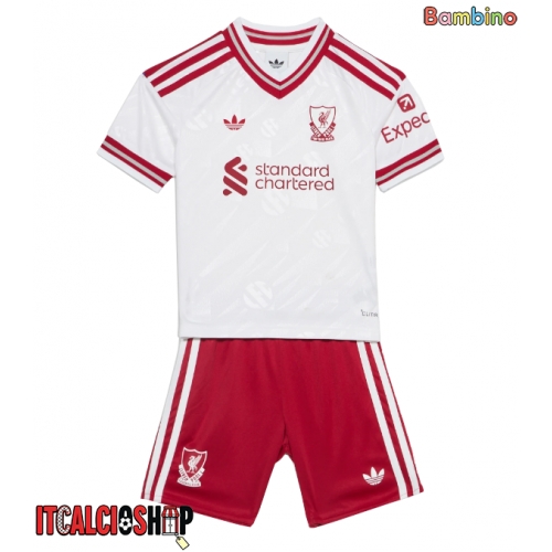 Liverpool Ryan Gravenberch #38 Seconda Maglia Bambino 2026-27 Manica Corta (+ Pantaloni corti)